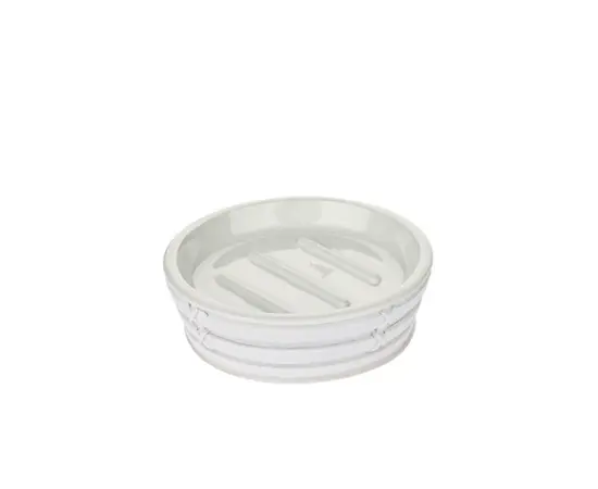 Мыльница Primanova PALM SOAP DISH WHITE