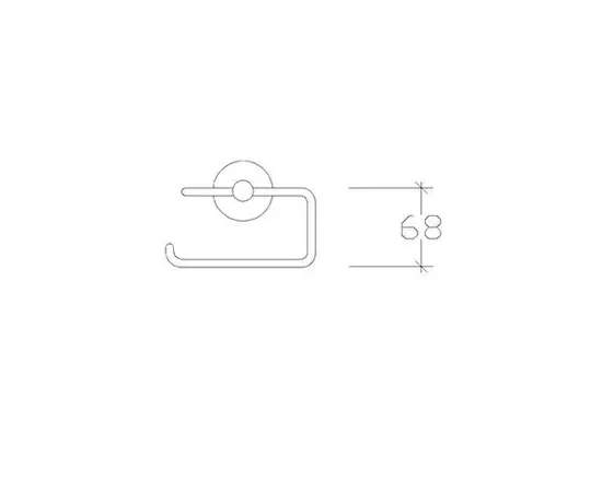 Toilet paper holder Tema 71210
