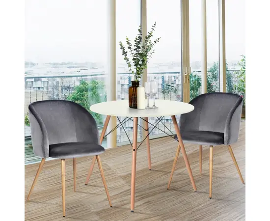 Dining table Chad A 80x75 cm white