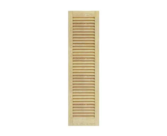 Двери жалюзийные деревянные Сосна Woodtechnic 1400х494 мм