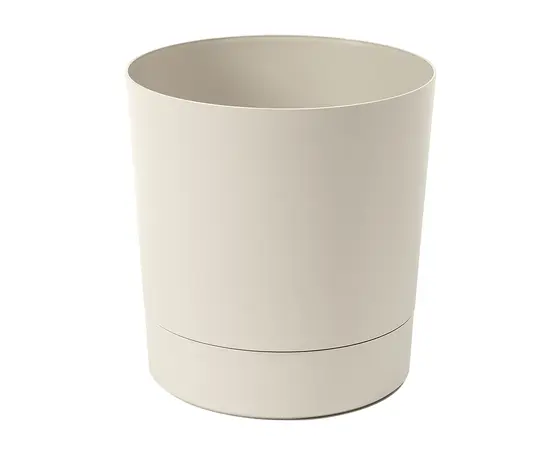 Горшок цветочный Lamela AURA 350 recycled planter with stand - beige 35L
