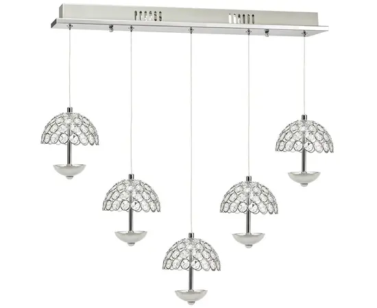 Подвес Milagro VENUS LED 5 5W 4000K 1750Lm хром