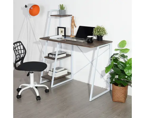 Стол компьютерный 104x50x128 см POUCHU WOOD A