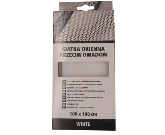 Mosquito net Kaem 100x100 cm white