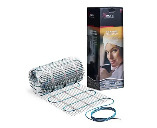 ორბირთვიანი ხალიჩა თბილი იატაკისთვის Nexans Millimat150 750W 5 მ²