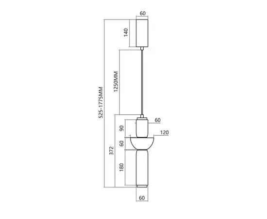 Подвес Milagro CAMPO LED 19W ML0356
