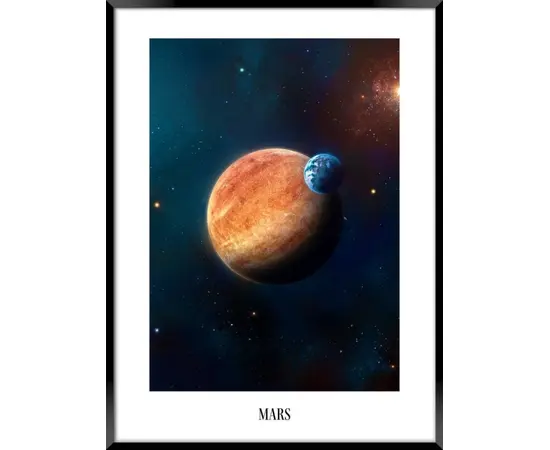 Картина в рамке Styler AB113 MARS 50X70