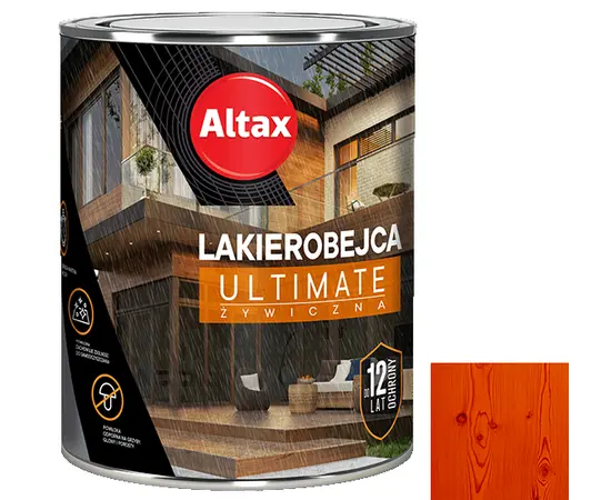 Facade varnish Altax Ultimate mahogany 0.75 l