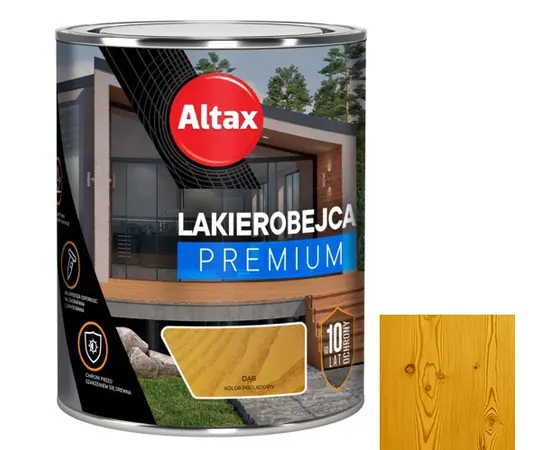 Лазурь толстослойная Altax Premium дуб 0.75 л
