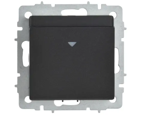 Switch card IEK BRITE 30A VS10-1-8-BrCh black