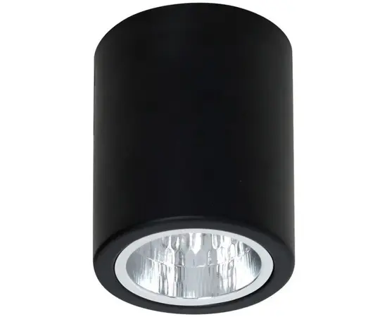 სანათი წერტილოვანი Luminex Downlight round 7237 D11 E27 60W შავი
