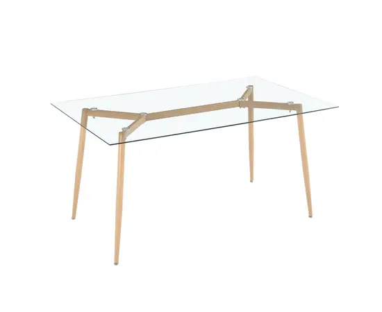 მაგიდა clear BONACE DINING TABLE NL 120x70x75 სმ