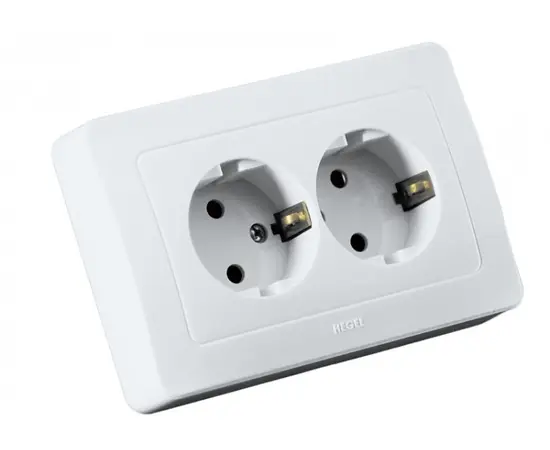 Socket white HEGEL ALFA РС16-351