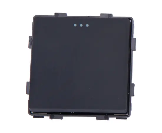ჩამრთველი Socket Style Cross 1 1G-3W შავი