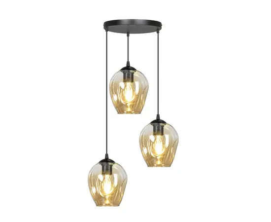 Hanger EMIBIG Istar Premium 3 E27 3x MAX 60W black honey