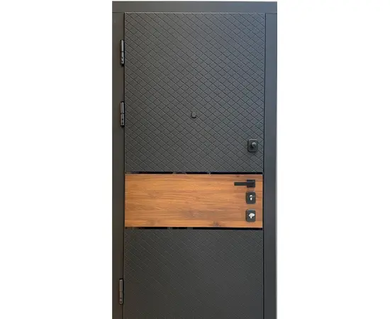 Metal door internal opening Doors 818A ELITE 980x2200 mm L anthracite