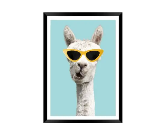 Picture in a frame Styler FR329 LLAMA 30X40