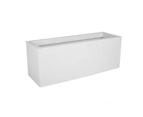ქოთანი პლასტმასის EDA Plastiques BALCONNIERE GRAPHIT'UP 59x19,5x22,8სმ 25ლ