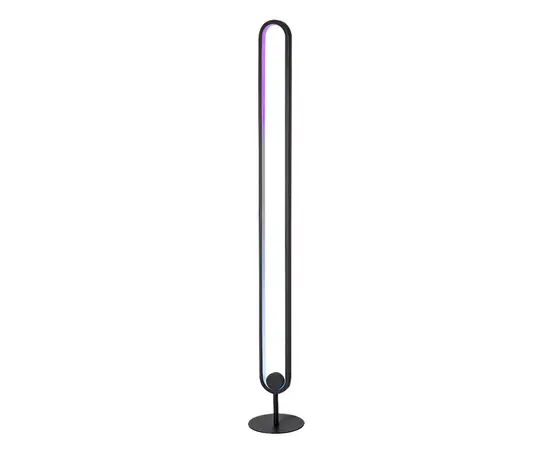 Торшер Rabalux BARTO LED 19W h1250 RGB металл черный 74051