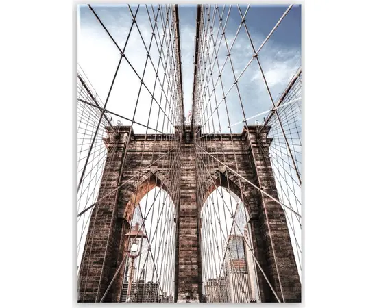 Картина на стекле Styler Brooklyn Bridge GL344 50X70 см
