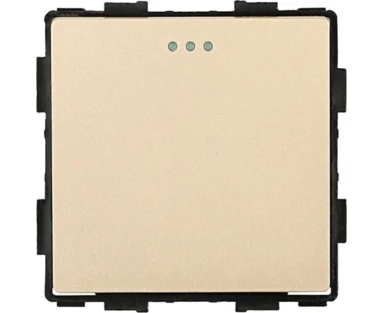 Выключатель Socket Style 1 1G-2W золото