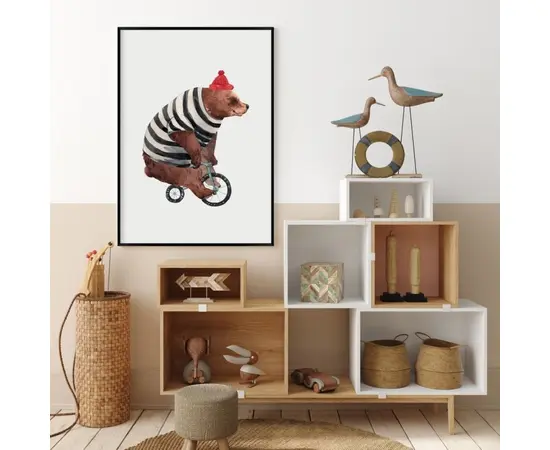 Картина в рамке Styler AB164 BEAR 50X70