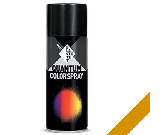 სპრეი საღებავი Elastotet QUANTUM COLOR SPRAY RICH GOLD 400ml