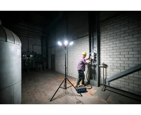 პროჟექტორი LED Brennenstuhl 185W 6 360° ProfessionalLINE Mobile