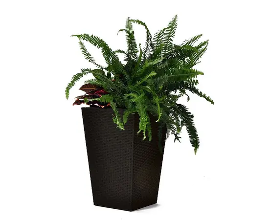 Горшок цветочный Keter Ротанг Medium Rattan Planter 55,4 л