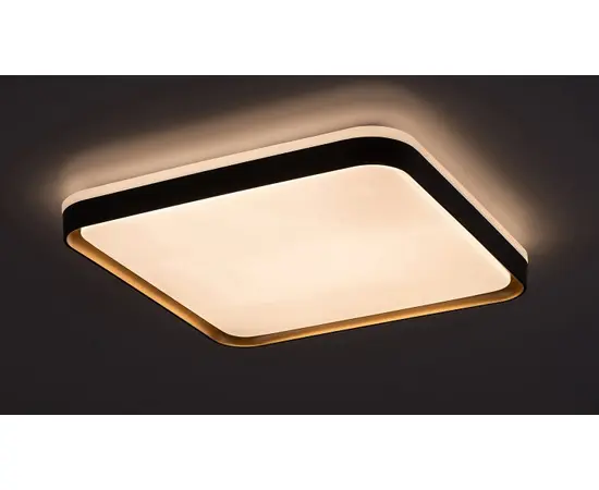 Светильник потолочный Rabalux LIATRIS LED 26W 3000K Ø395 металл черный золото 71029