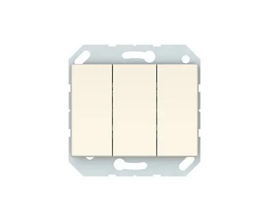 Switch without frame Vilma P510-030-02 iv 3 key ivory