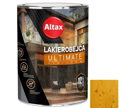 Facade varnish Altax Ultimate oak 5 l