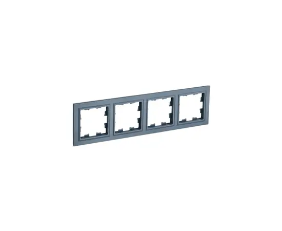 Рамка IEK BR-M42-K35 BRITE 4 универсальная маренго