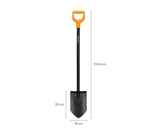 Shovel Fiskars Solid 1066716 116.6 cm