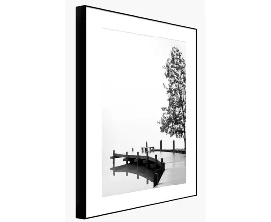 Picture in a frame Styler AB095 DIGI WOODEN PATH 50X70