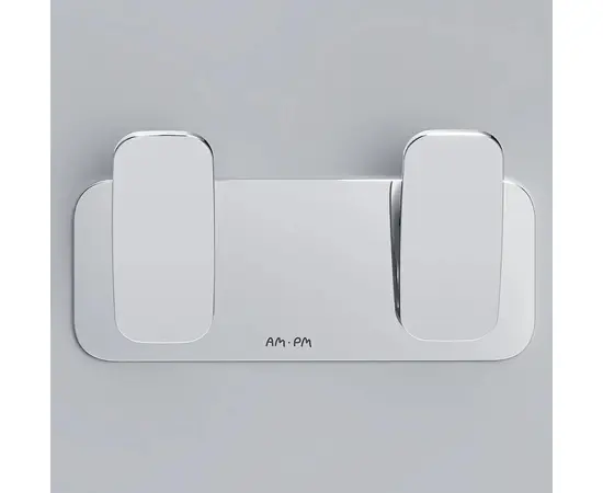 Double towel hook AM.PM Inspire V2.0 chrome A50A35600