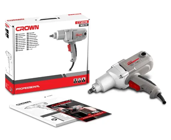 ქანჩსახრახნი დარტყმითი Crown CT12018 900W