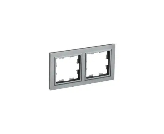 Frame IEK BR-M22-K46 BRITE 2 universal grey