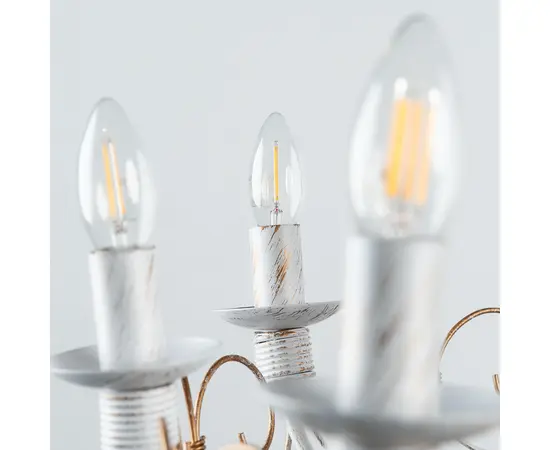 Люстра New Light 8 E14 81030-8 золото