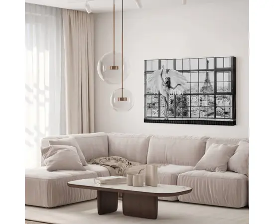 სურათი ტილოზე Styler ST713 WINDOW PARIS 70X100