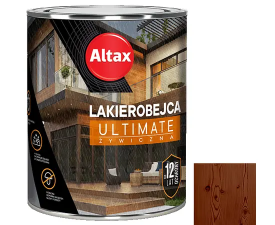Facade varnish Altax Ultimate rosewood 0.75 l
