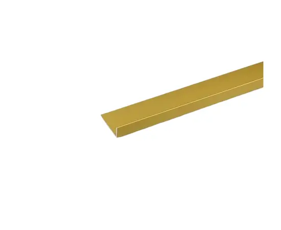 Aluminum corner Arcansas 1000X40X15 mm gold