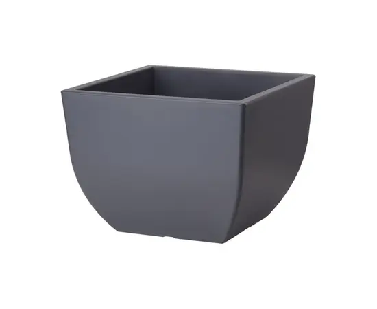 Plastic flower pot FORM PLASTIC Muna square 2733-014 Ø30 anthracite