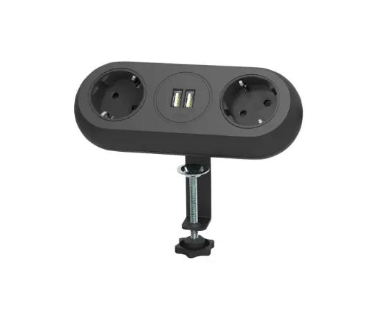 Удлинитель настольный ORNO 2х1,4м 2xUSB Schuko 13133B