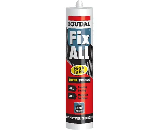 Acrylic Sealant Soudal Fix All Hight Tack 280 ml white