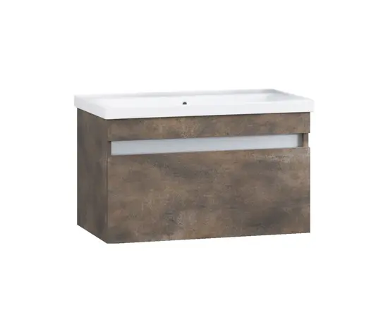 დასაკიდი ტუმბო ხელსაბანით Denko ,,More 80 Patara Bronze'' 70x54,5სმ