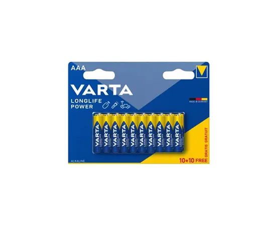 Батарейка ААА Longlife Power VARTA 10+10