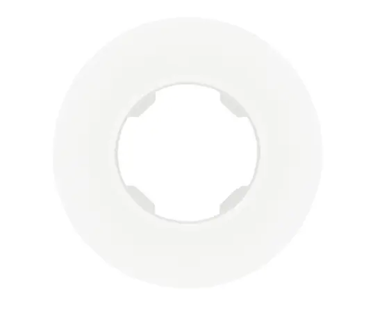Рамка круглая DPM Soul SEU5001W 1 местная белая
