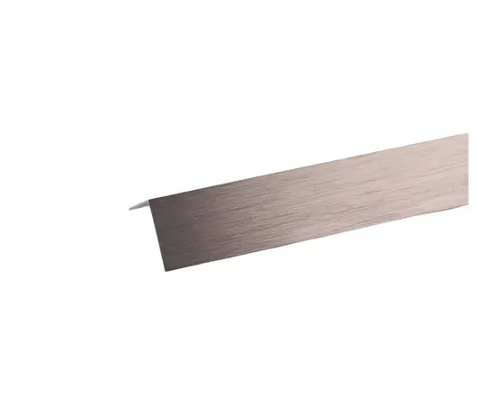 Aluminum corner Arcansas 1000X20X20 mm copper gloss