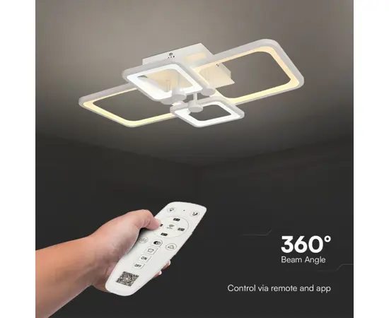 Chandelier LED V-TAC 70W 6000Lm white IP20 VT-7718 23395